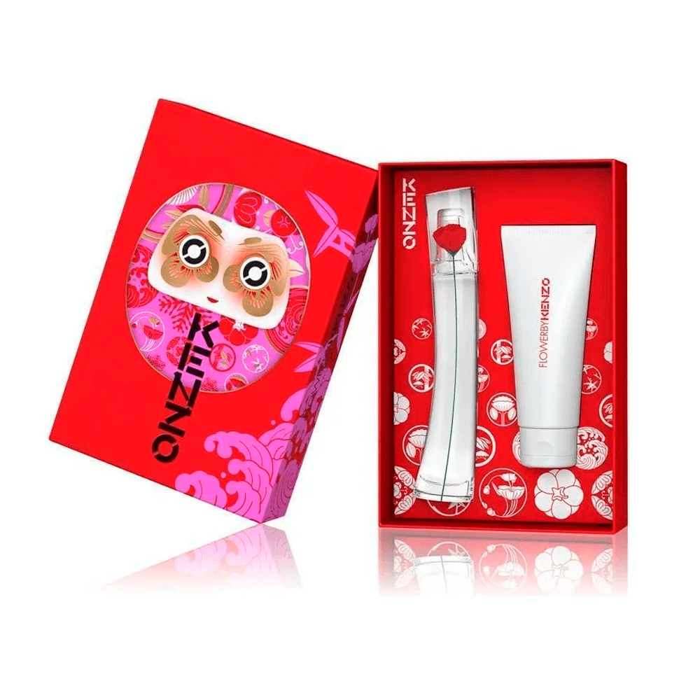Kit Flower By Kenzo Perfume EDP 30 ml + Body Lotion 75ml Fragrance